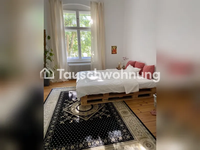 Tauschwohnung: Sonniger Altbau mit Balkon am Park // Bayerisches Viertel — photo 1
